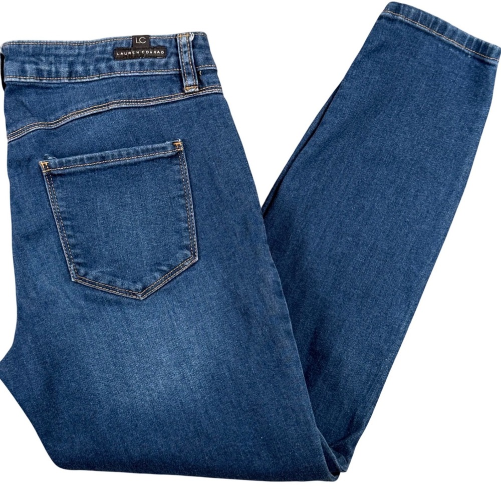 Lauren Conrad LC Womens Size 4 Low Rise Denim‎ Jeans 31x25 Cropped Retro Y2K